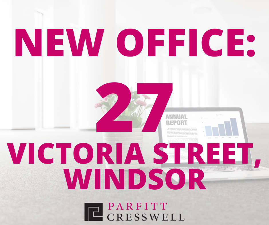 Windsor Office Announcment: We Have Moved Office