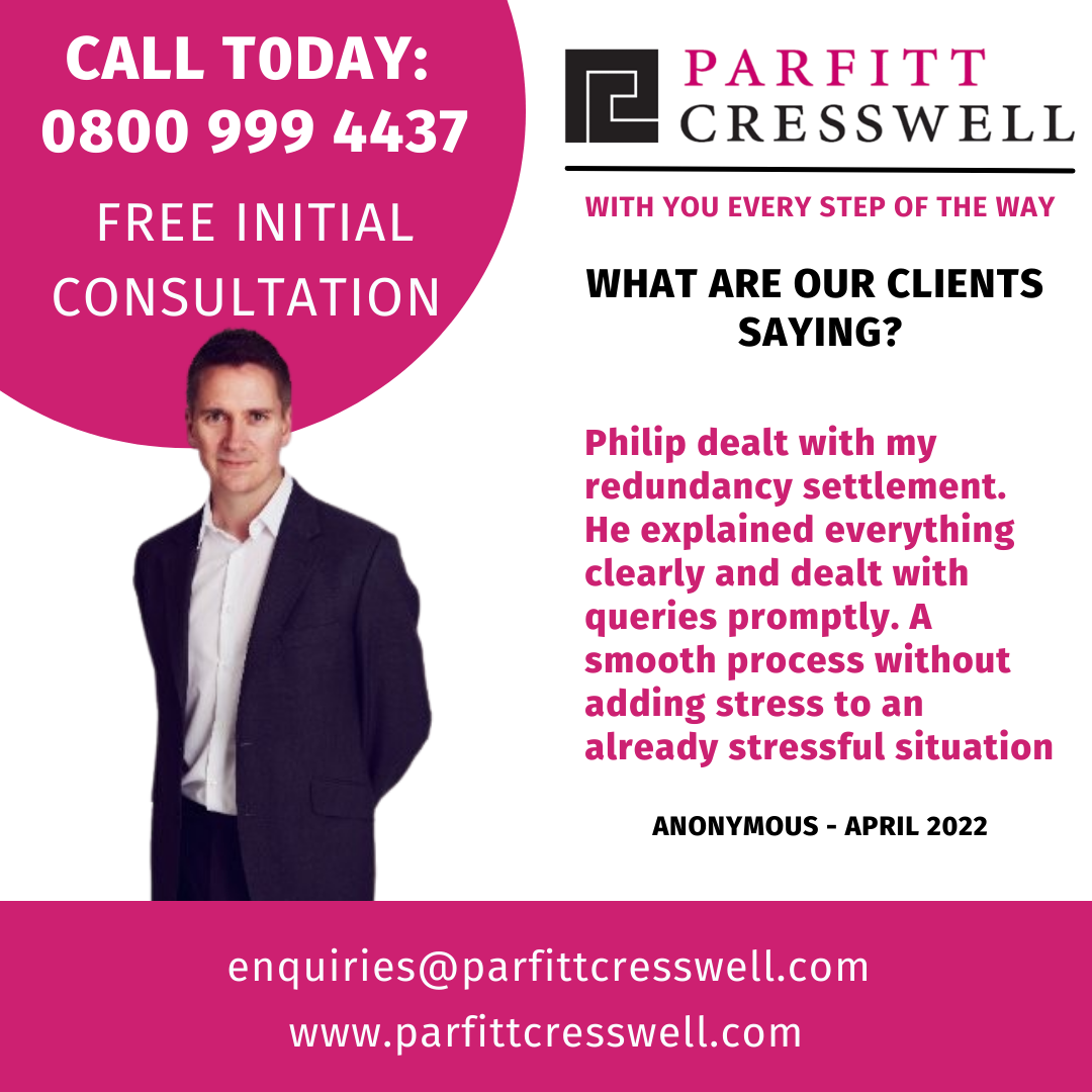 Client Feedback Employment at parfitt cresswell