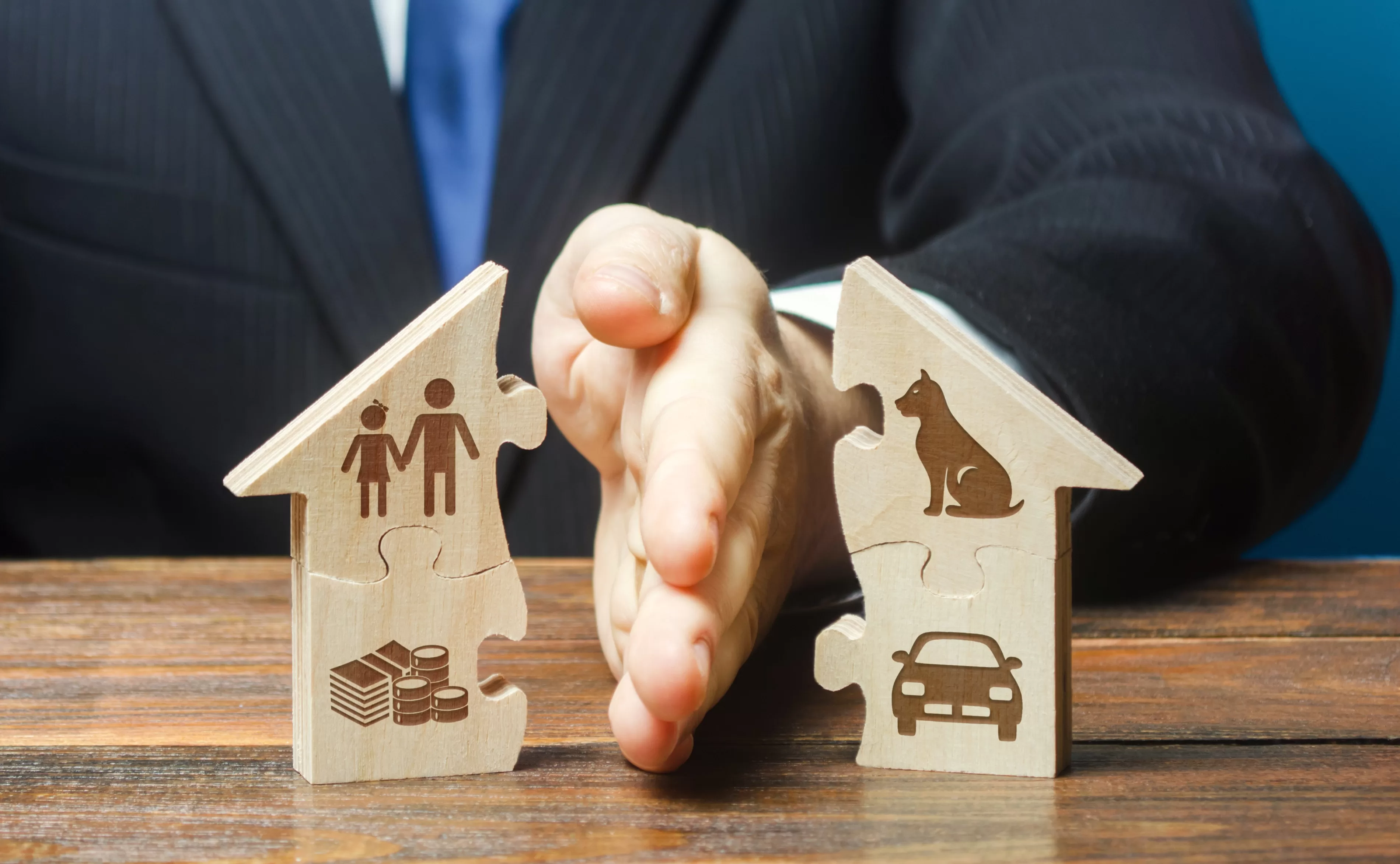 Splitting finances for divorce