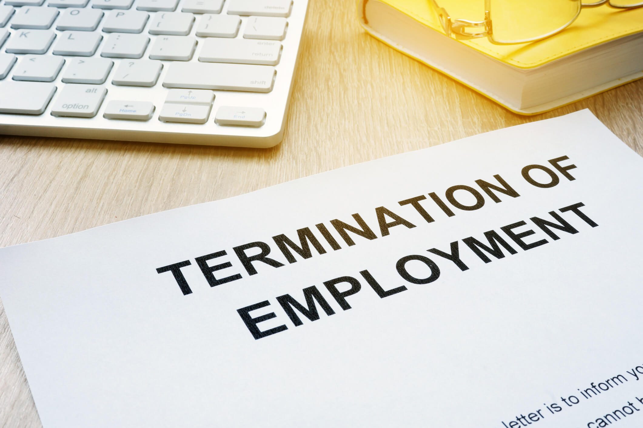 Termination of employment letter