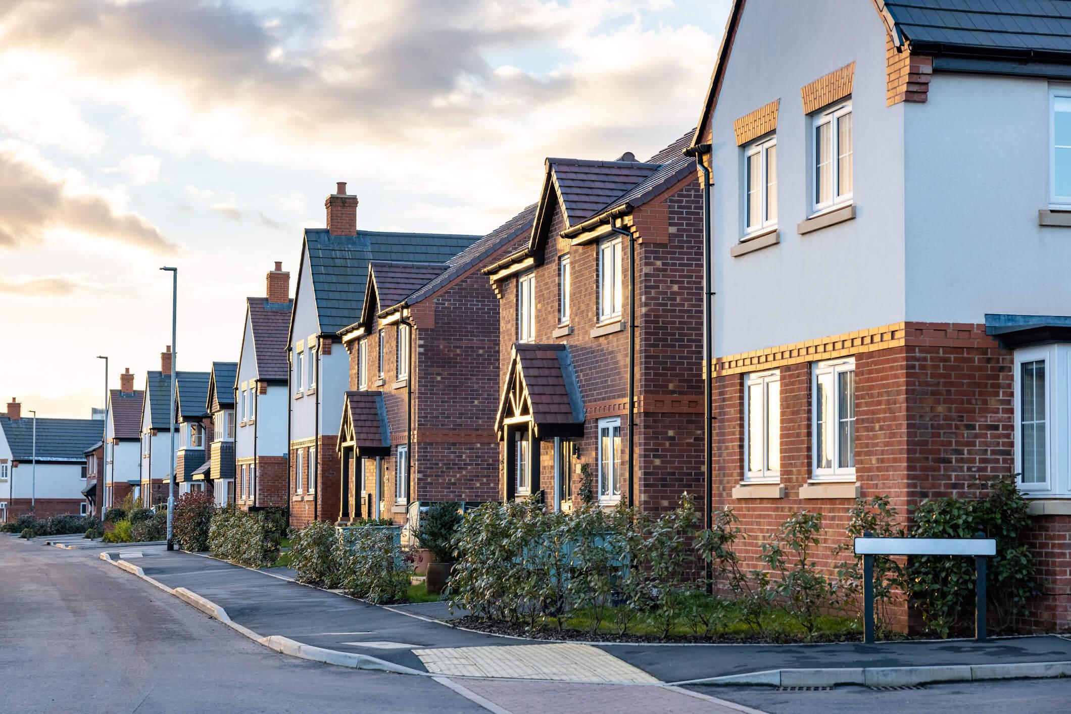 Typical british houses